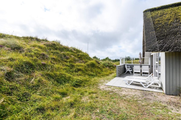 Rietgedekt duinhuis op Fanø met uitzicht op de Noordzee - thumbnail 5
