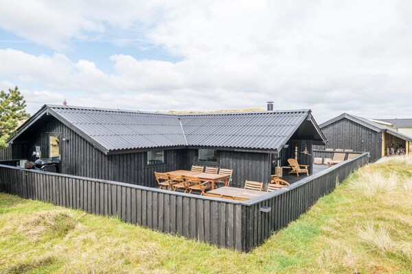 Traditioneel vakantiehuis in Sønderho, 500m van het strand op Fanø - thumbnail 1