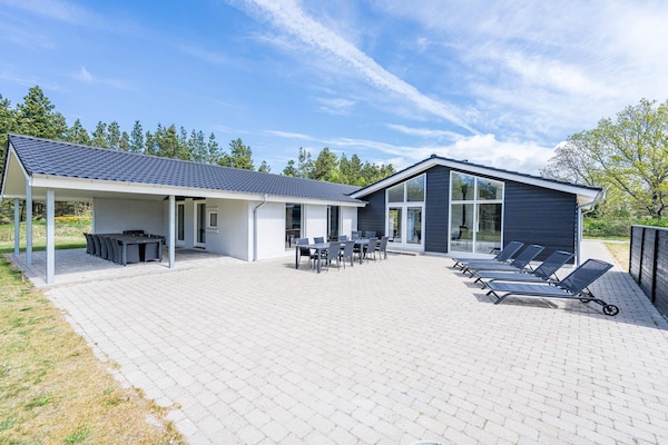 Ruim vakantiehuis in Henne met sauna en whirlpool voor 10 personen - thumbnail 6