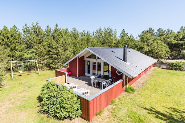 Gezellig vakantiehuis met whirlpool en sauna in Nørre Nebel - thumbnail 1
