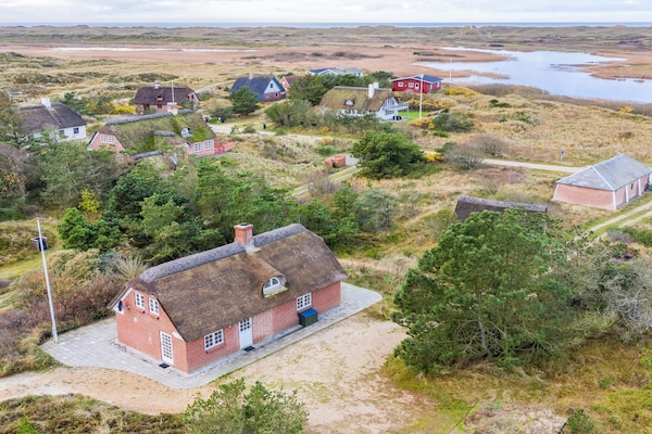 6-persoons vakantiehuis in Nørre Nebel op 1,2 km van het strand - thumbnail 1