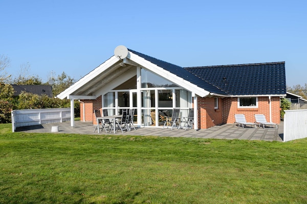 Ruim stenen vakantiehuis bij Tarm met whirlpool, sauna en grote tuin - thumbnail 5