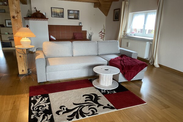 Duplexappartement met Alpenzicht in het rustige Herrischried - thumbnail 2