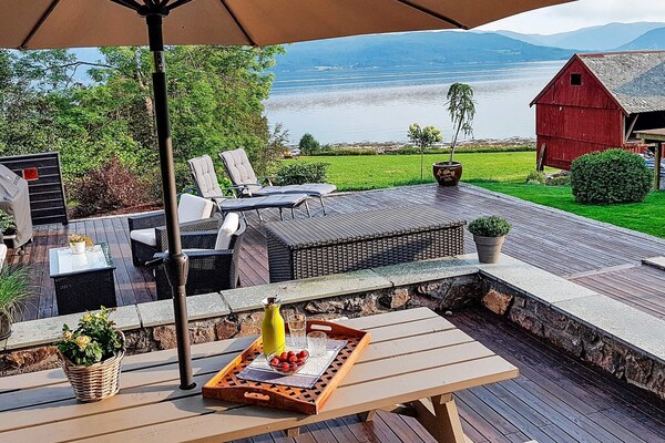 FREDHEIM 04417: Modern vakantiehuis met fjorduitzicht, 100m van zee - thumbnail 3