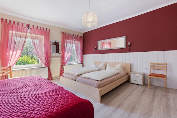 Knus appartement in Gingst met tuin, op 800 meter van het strand - thumbnail 5