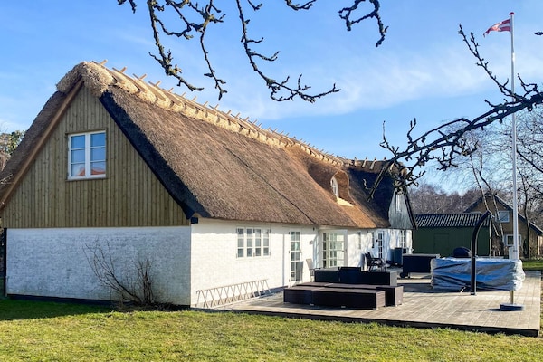 Op 1,5 km van zee: ruim rietgedekt vakantiehuis in Gedser - thumbnail 3