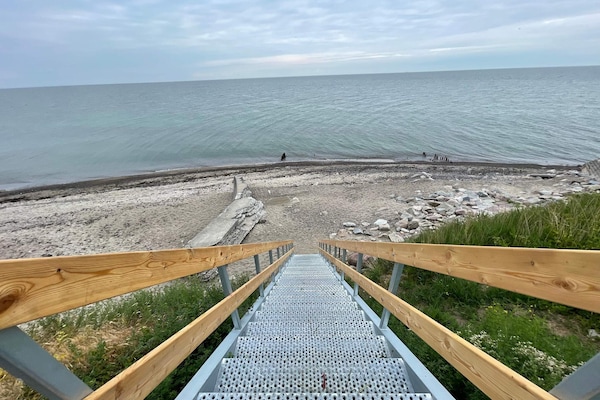 Op 1,5 km van zee: ruim rietgedekt vakantiehuis in Gedser - thumbnail 5