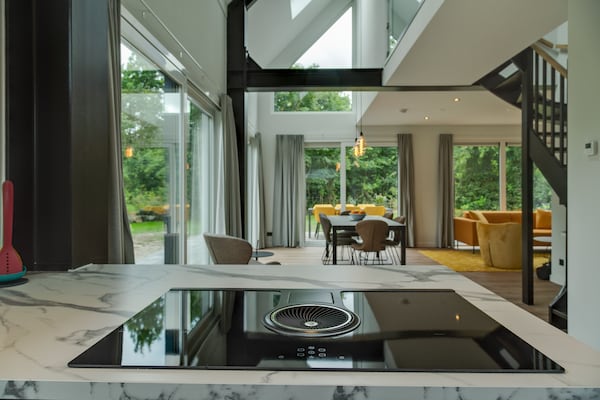 Luxe vrijstaand vakantiehuis aan bos en golfbaan op Texel - thumbnail 6