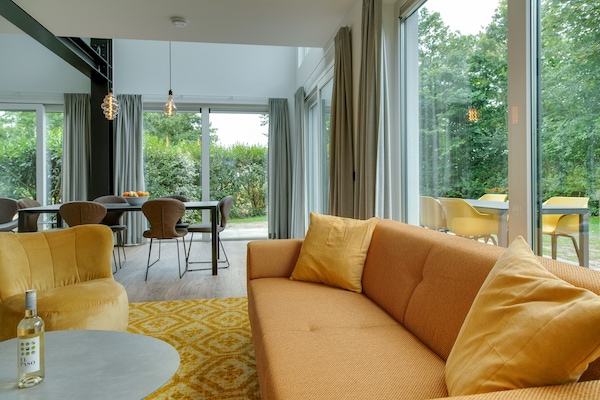 Luxe vrijstaand vakantiehuis aan bos en golfbaan op Texel - thumbnail 4