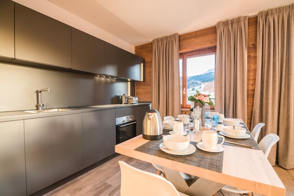 Luxe appartement 6p tussen Megève en Praz-sur-Arly - thumbnail 3