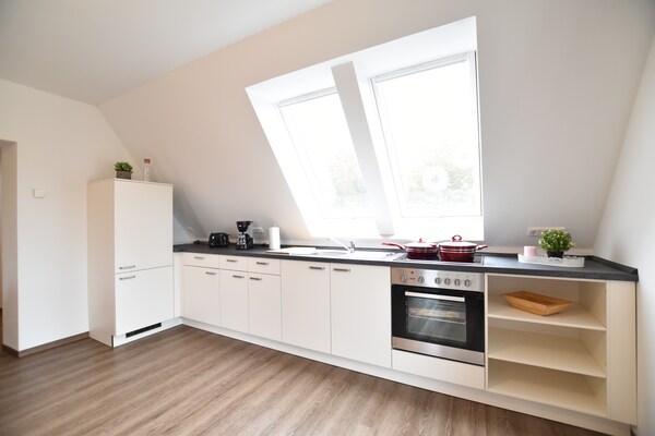 Knus appartement op Insel Poel, vlakbij strand en Wismar - thumbnail 3