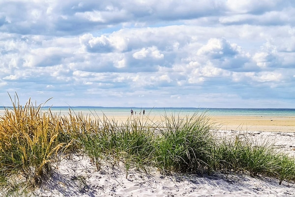Kindvriendelijk vakantiehuis op 600 meter van het strand in Glesborg - thumbnail 2