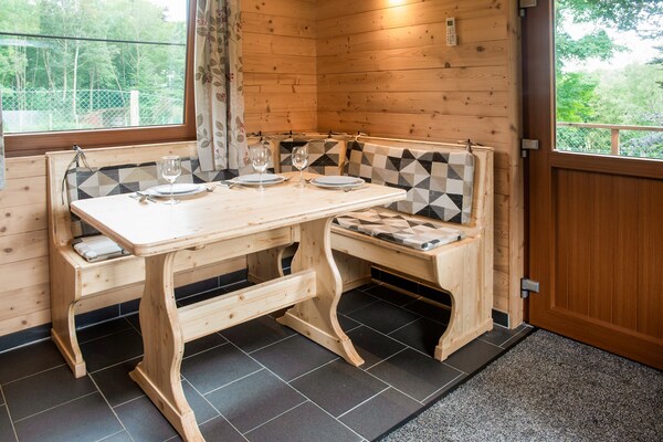 Chalet Rogery 64: vrijstaand in het bos bij Gouvy voor 4 personen - thumbnail 3