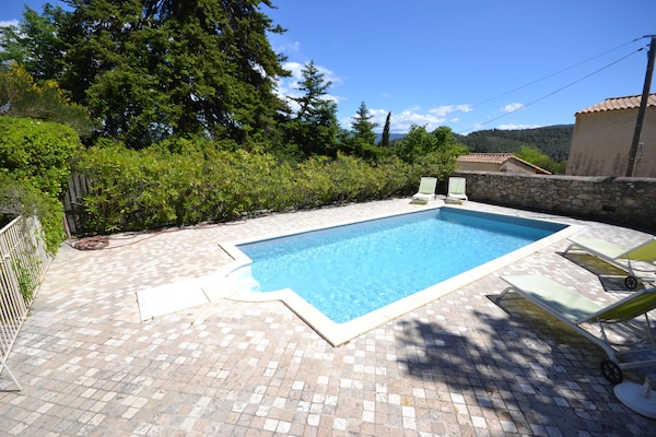 Privézwembad en Provençaalse charme in Vaison-la-Romaine - thumbnail 4