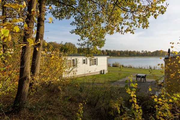 Knus vakantiehuisje in Drenthe: chalet met tuin, huisdieren welkom - thumbnail 6