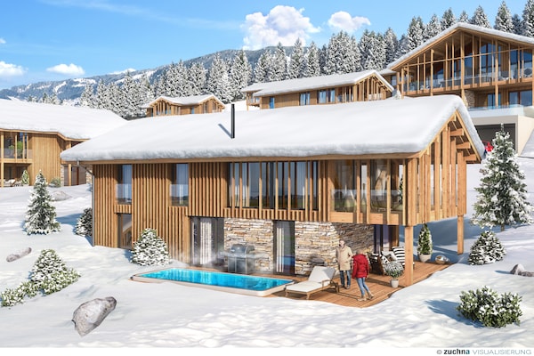 Aan de piste: Luxe chalet in centrum van Ennsling voor 10 personen - thumbnail 6