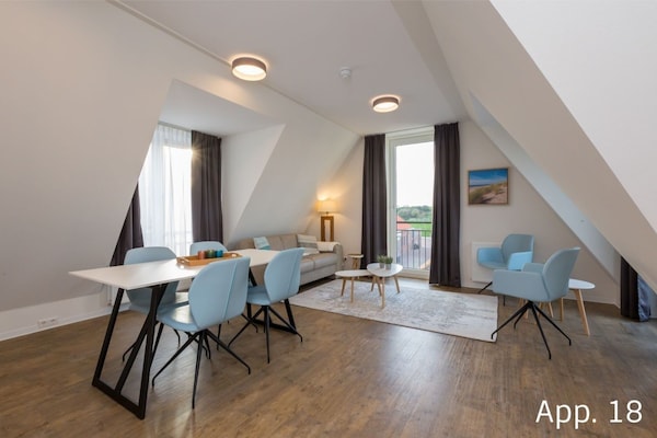 Luxe strandappartement Zoutelande: 6 pers, huisdier welkom, 200m van zee - thumbnail 1