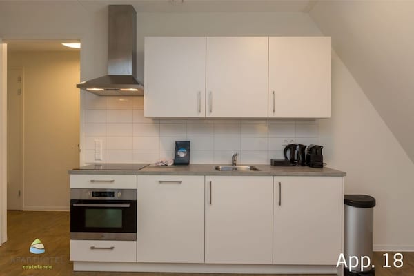 Luxe strandappartement Zoutelande: 6 pers, huisdier welkom, 200m van zee - thumbnail 3