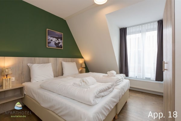 Luxe strandappartement Zoutelande: 6 pers, huisdier welkom, 200m van zee - thumbnail 4
