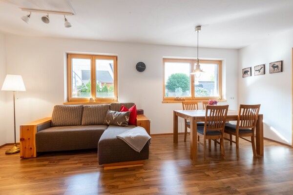 Haus Dengg: Knus appartement in het bos bij Zillertal, 5 km van de piste - thumbnail 2