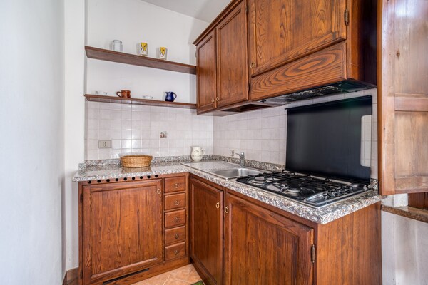 Landelijk appartement voor 4 in Villa Fano bij Citerna met tuin en zwembad - thumbnail 3