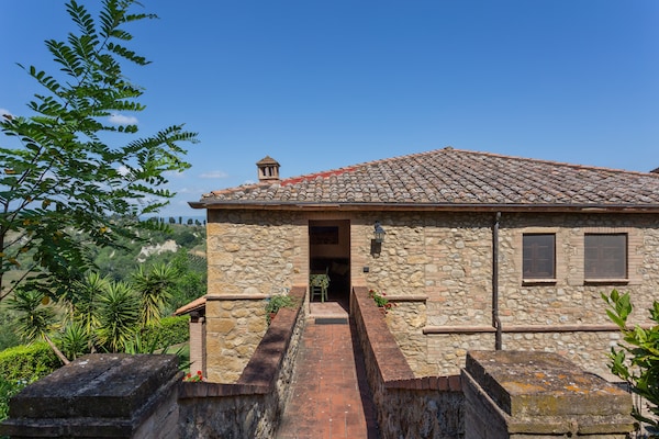 Sfeervol vakantiehuis Mandorlo in Volterra met gedeeld zwembad - thumbnail 2