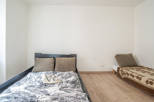 Knus appartement in hartje Belfort met balkon, nabij skilift - thumbnail 2