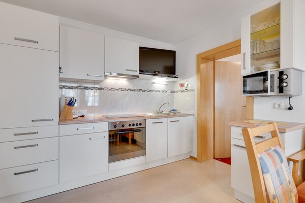 Ferienwohnung Talblick: ski-appartement met panoramisch uitzicht in Hainzenberg - thumbnail 3