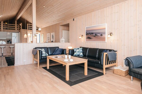 Ruim vakantiehuis voor 8 personen bij Skaven Strand met whirlpool en sauna - thumbnail 6