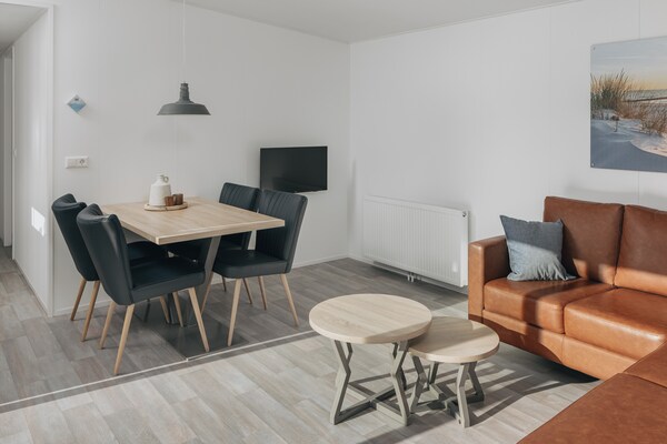 Modern vrijstaand chalet met sauna op 650m van het strand in Domburg - thumbnail 3