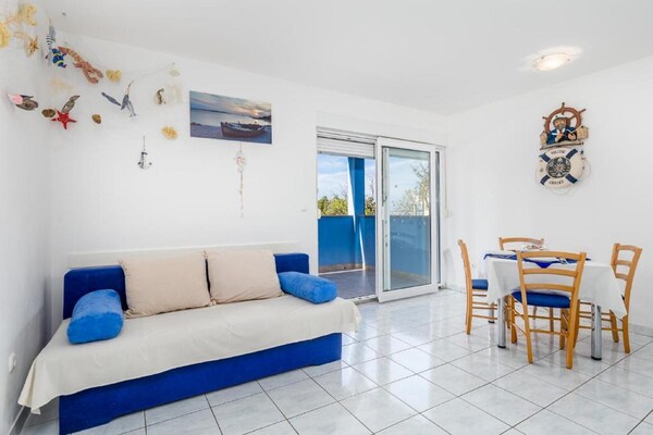 Panoramisch appartement Modra kuća 3 bij zee in Mandre - thumbnail 3