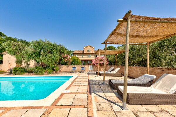 Ruim vakantiehuis met privézwembad en panoramisch uitzicht nabij Senigallia - thumbnail 6