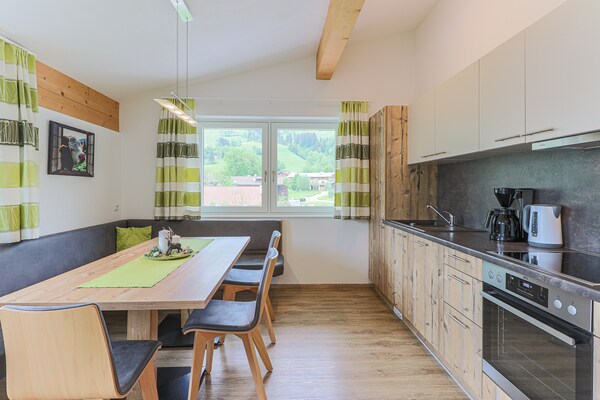 Knus appartement voor 4 personen nabij de piste in Brixen im Thale - thumbnail 4
