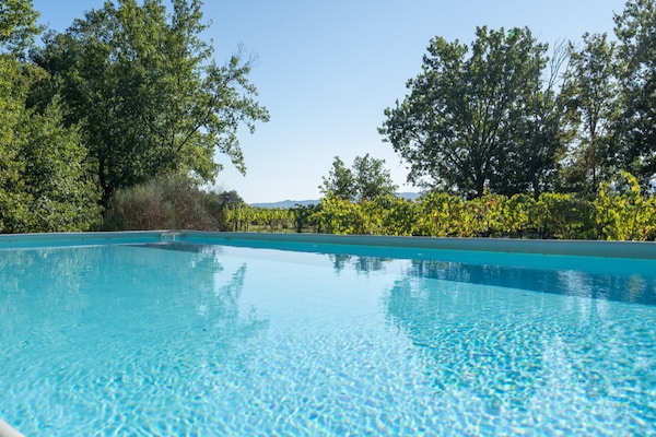 Ruim galerij-appartement voor 11 in Toscaans bos met zwembad - thumbnail 2