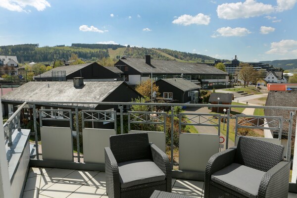 Knus appartement aan de piste in Willingen met bos- en bergzicht - thumbnail 6