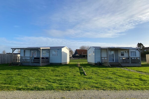 Knus chalet in bosrijk Friesland, ideaal voor rustzoekers - thumbnail 1