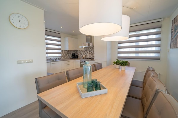 Luxe vrijstaand waterhuis voor 8 personen in West-Graftdijk - thumbnail 4