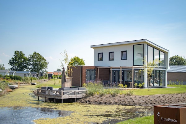 Luxe vrijstaand waterhuis voor 8 personen in West-Graftdijk - thumbnail 5