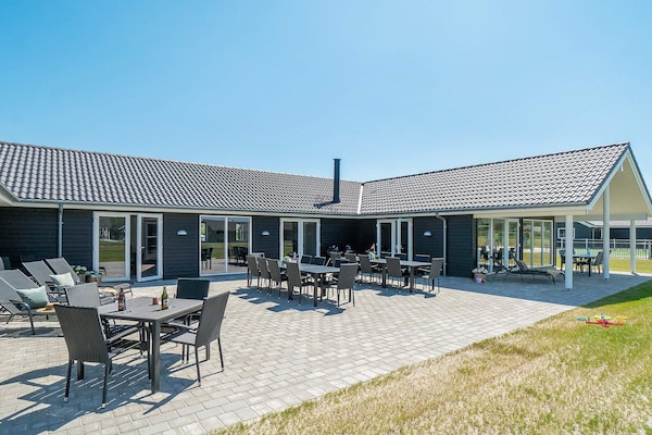 Ruim vakantiehuis in Nørre Nebel voor 30 personen met zwembad - thumbnail 2