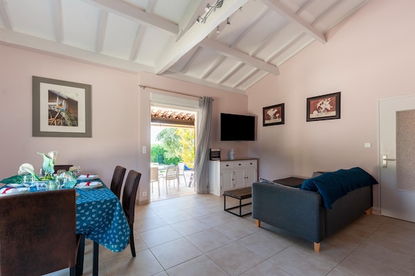 Villa Cannelle in Callian: privézwembad, uitzicht en 3 airco-slaapkamers - thumbnail 3