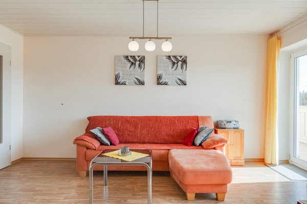 Knus appartement in het Beierse Woud met balkon, tuin en 3 slaapkamers - thumbnail 5