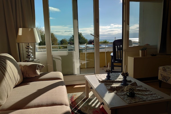 Aan het strand: Gezellig appartement Mit Ausblick op Fehmarn - thumbnail 4