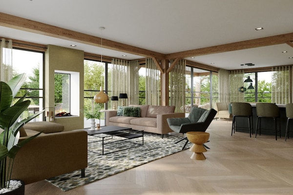 Luxe wellnessvilla Buytenveldt H3 in bosrijk De Cocksdorp, Texel - thumbnail 4