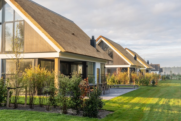 Luxe wellnessvilla Buytenveldt H4 in het bos, dichtbij zee en golfbaan - thumbnail 3