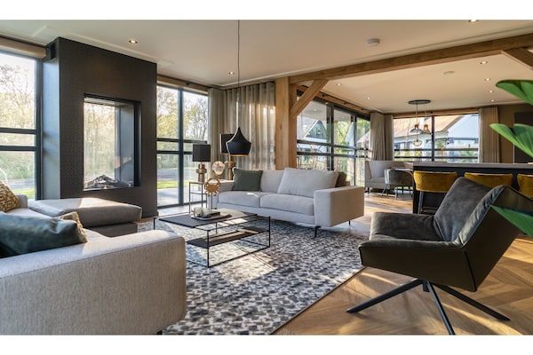 Luxe wellnessvilla Buytenveldt H4 in het bos, dichtbij zee en golfbaan - thumbnail 5