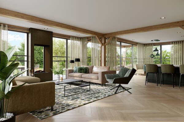 Luxe villa Buytenveldt H6: wellness, bos en strand op Texel - thumbnail 5