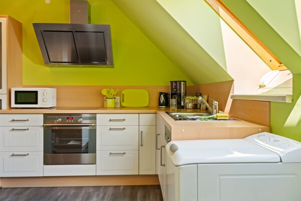 Knus zolderappartement voor 3 personen in bosrijke omgeving Schwarzenberg - thumbnail 4