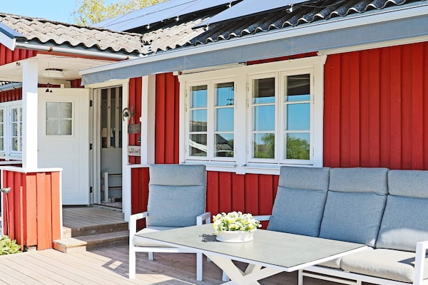 Vrijstaand vakantiehuis met sauna en zeezicht bij Slöinge, Halland - thumbnail 3