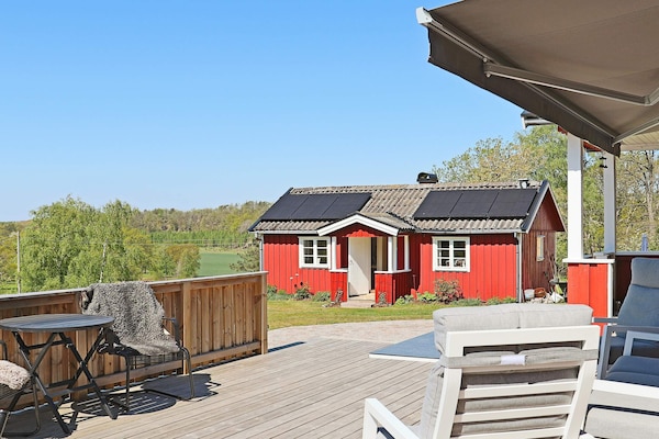 Vrijstaand vakantiehuis met sauna en zeezicht bij Slöinge, Halland - thumbnail 6