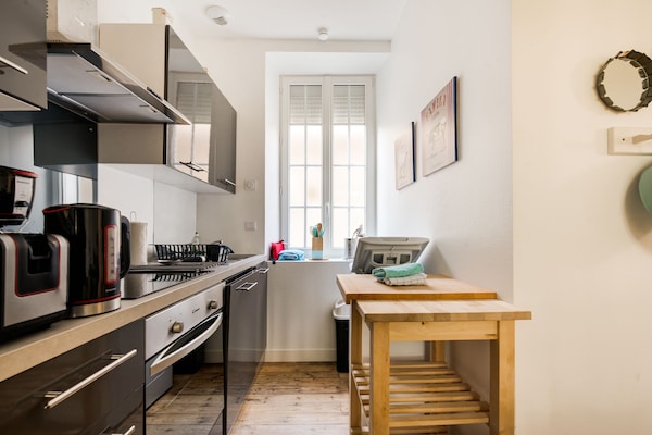 Modern appartement Le 39 in hartje Isigny-sur-Mer - thumbnail 3
